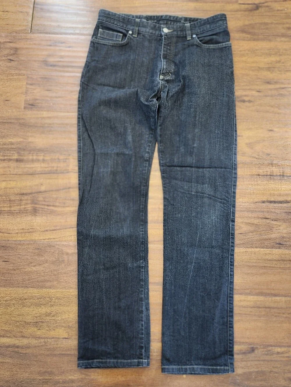 Mens Aded Black Ermenegildo Zegna luxury jeans Size 34